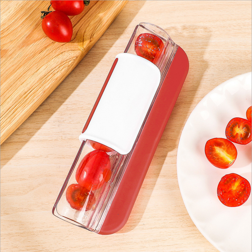 Kitchen Fruit Separator Manual Cherry Tomato Grape Quick Slicer