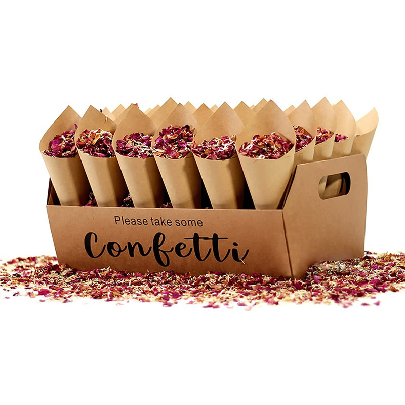 Wholesale Wedding Decoration Supplies Natural confetti Wedding Rose Petals Valentine's Day decoration confetti