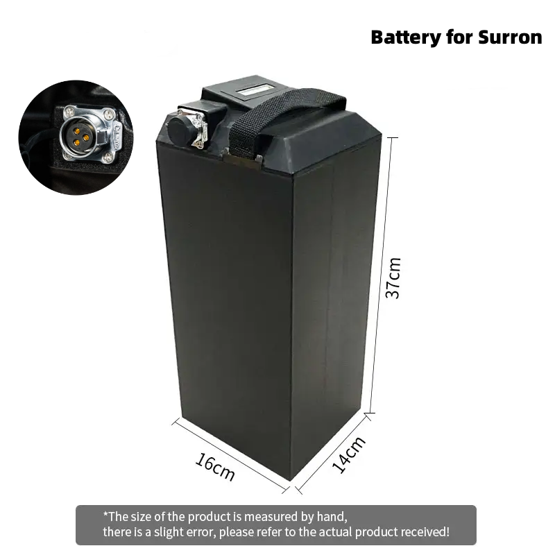 60V 72V lithium ion battery pack upgrade electrical e scooter ultra battery accessories for Surron ebike long range