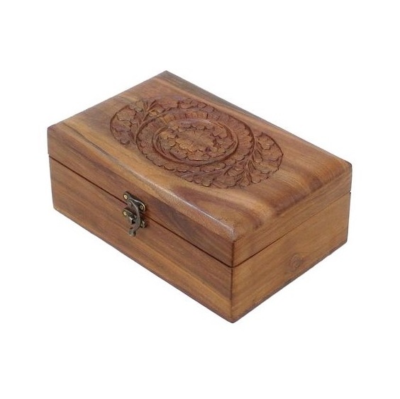 Handmade luxury Jewelry Box solid wood jewelry box Jewel Organizer unique jewelry gift boxes for Women