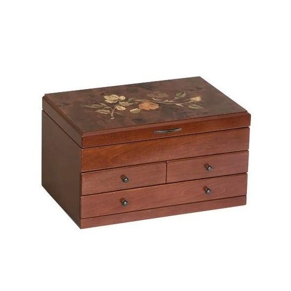 Handmade Wood Inlay Decorative Jewelry Box for Fashion Decor Home at Wholesale Prices