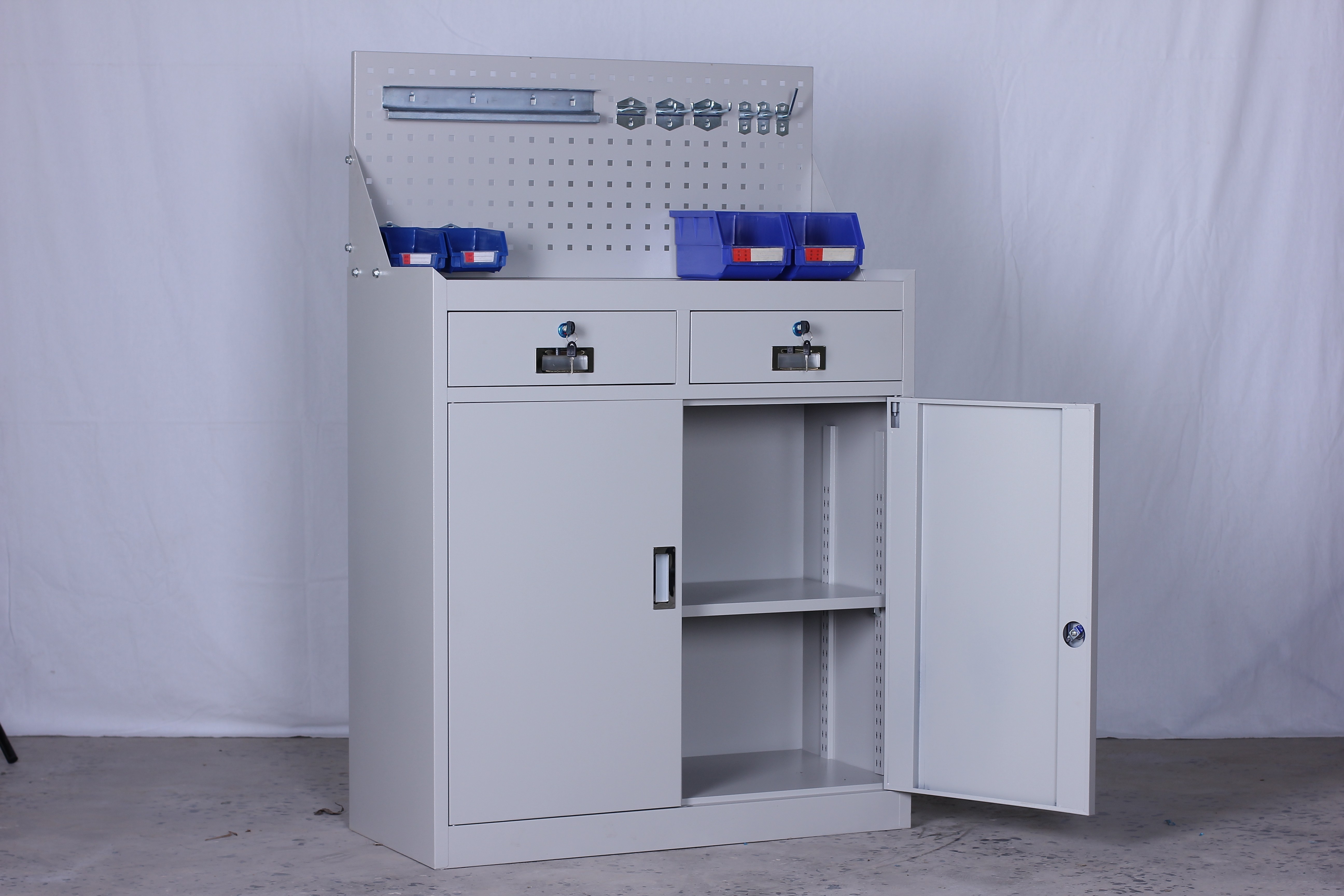 GD 2024 small size multi-function metal steel tool cabinet workshop tool chest for storage efficiency