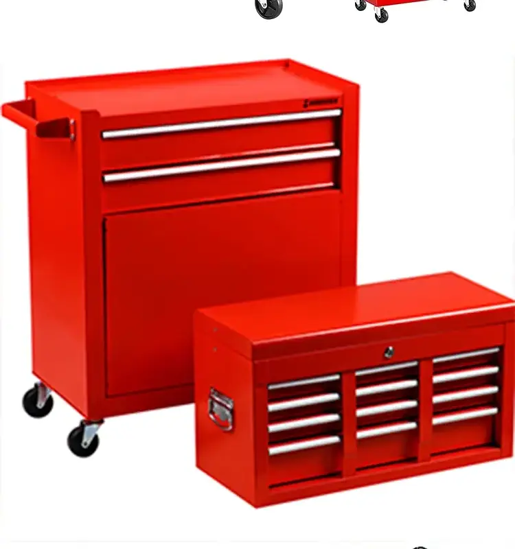 GD Mental steel tool cabinet workshop tool chest for storage efficiency workbench office