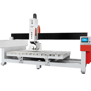 Infrared 4 Axis CNC Bridge Cutting Machine  GQ-3220B SINTERED STONE cutting machine up to 40mm