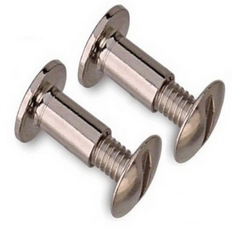 Stainless Steel Flat Head Post Slotted Chicago Screws