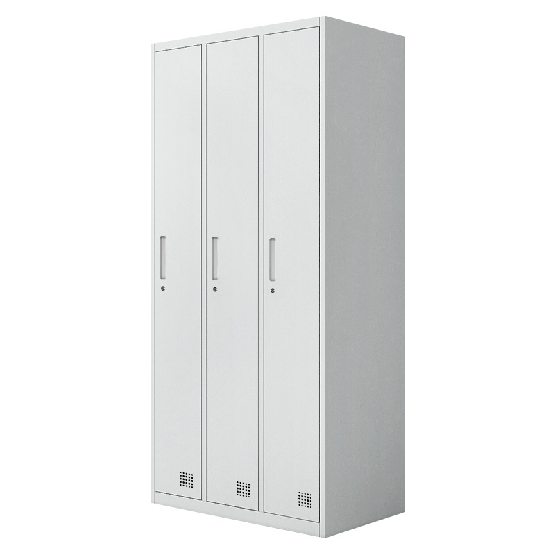 Steel locker cabinet gym cloth storage cabinet locker steel wardrobe school staff metal armario casier