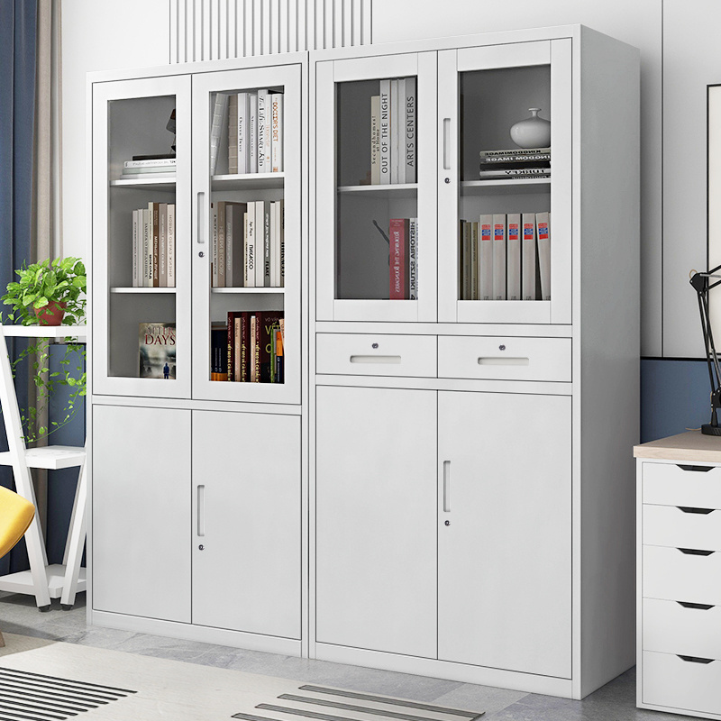 Metal Storage Cabinet with Doors and Shelves, Locking Garage Cabinet,Heavy Duty Steel Tool Cabinets Utility for office basement