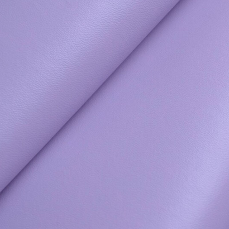 Eco-friendly Water based Wet PU Faux flocking backing bonded PU artificial microfiber Leather