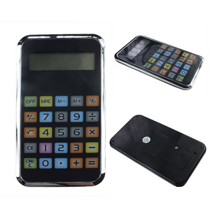 Mobile phone shape 8 digit electronic calculator,Hot sale touch screen calculator