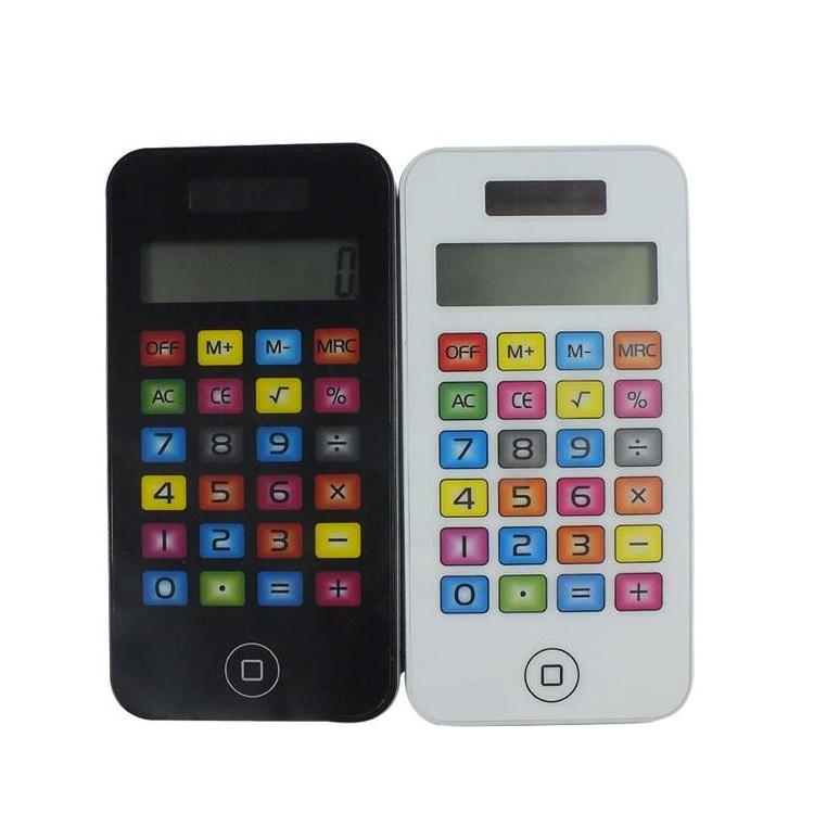 New Products Fashion Gifts Touch Screen Solar Pocket Calculator