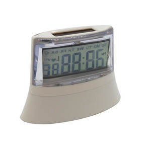 Transparent Solar Double-sided digital tower clock