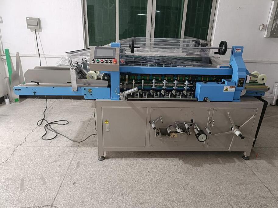 Book Spine Taping Machine/Book Back Glue Pasting Binding Machine