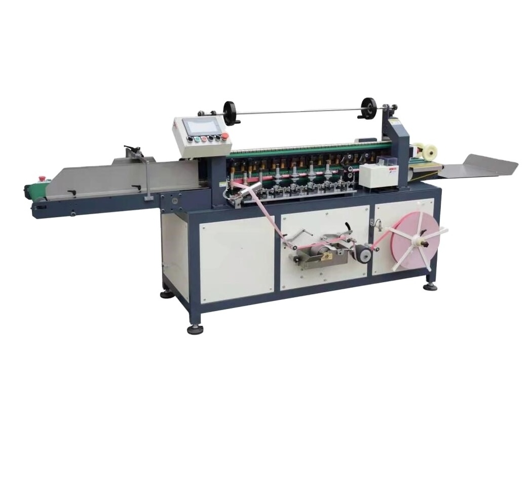 Book Spine Taping Machine/Book Back Glue Pasting Binding Machine