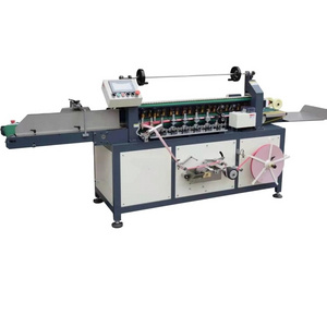 Book Spine Taping Machine/Book Back Glue Pasting Binding Machine