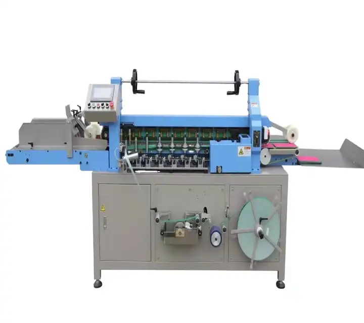 Book Spine Taping Machine/Book Back Glue Pasting Binding Machine