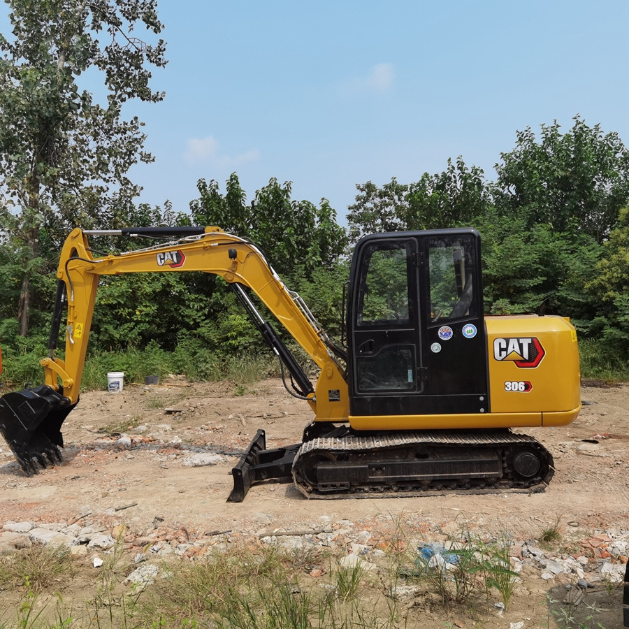 Used Japanese crawler CAT306E small used excavator CAT306ewith diesel engine in perfect condition best price on sale cargo truck