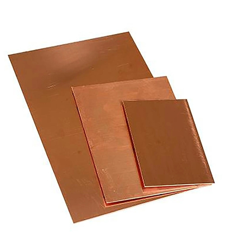 High Quality 99.9% Purity 1mm 3mm 6mm 8mm Thickness Thickness Scrap Copper Sheet