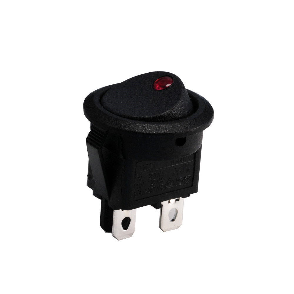 mini round switches light switch 12v panel LED 12v rocker switch