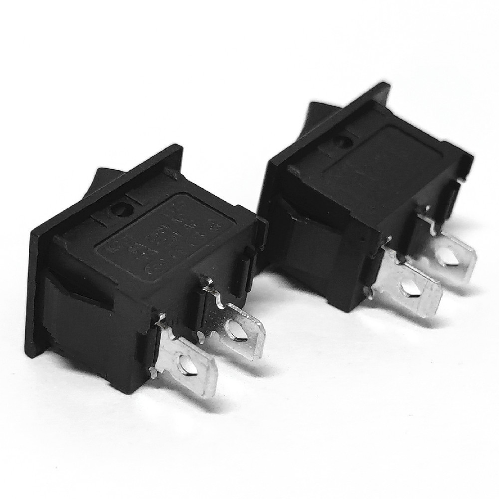 Whenzhou factory sub-miniature 2 position on off on Ac250v 6a 10a KCD1 rocker switch