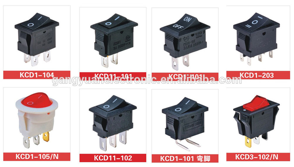 3A 2 pin on off switch wiring diagram Rocker Switch automotive