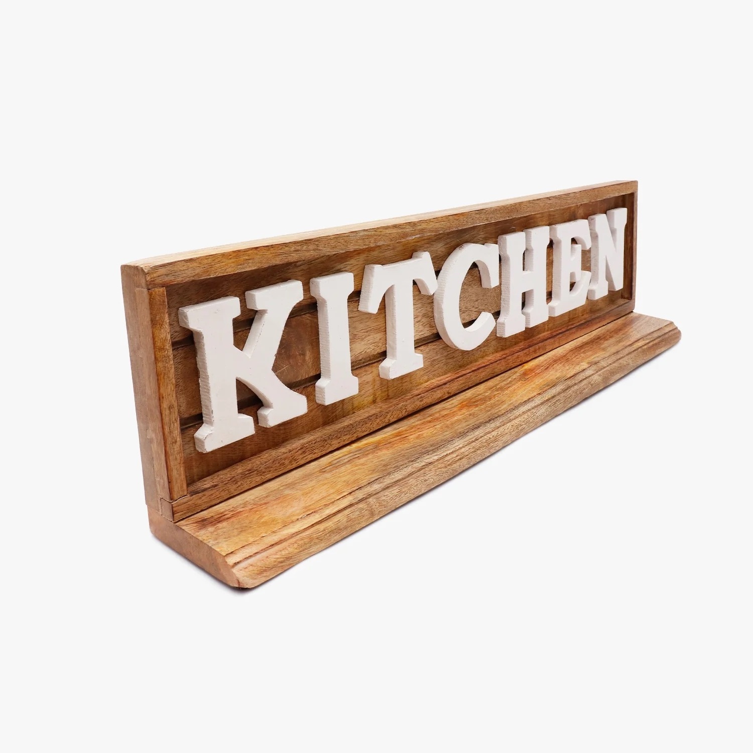 Wood Custom Designs Kitchen Sign Rustic Primitive Farmhouse Decorative Wood Wall Decor for Kitchen