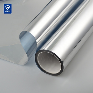 Cooling Film One Way Mirror Silver Window Tint Film for Home Building