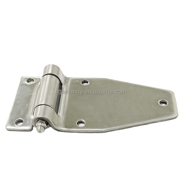 GL-13126S Refrigerated Food Truck Door Hinge Stainless Steel Detachable Flag Hinge