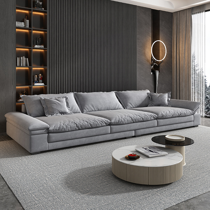 Comfy Modern L Shape Sectional Sofa with Pillows Deep Seat Extra Large Couches Over Size Corner Sofa Living Room Sofas