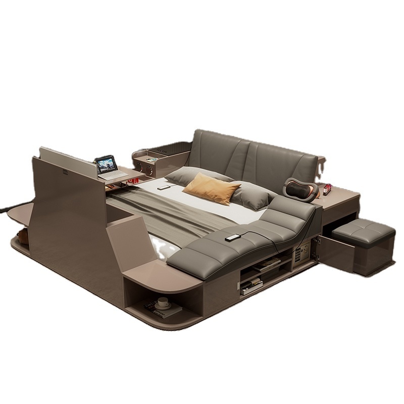 TV lift bed multifunction bed projector bed