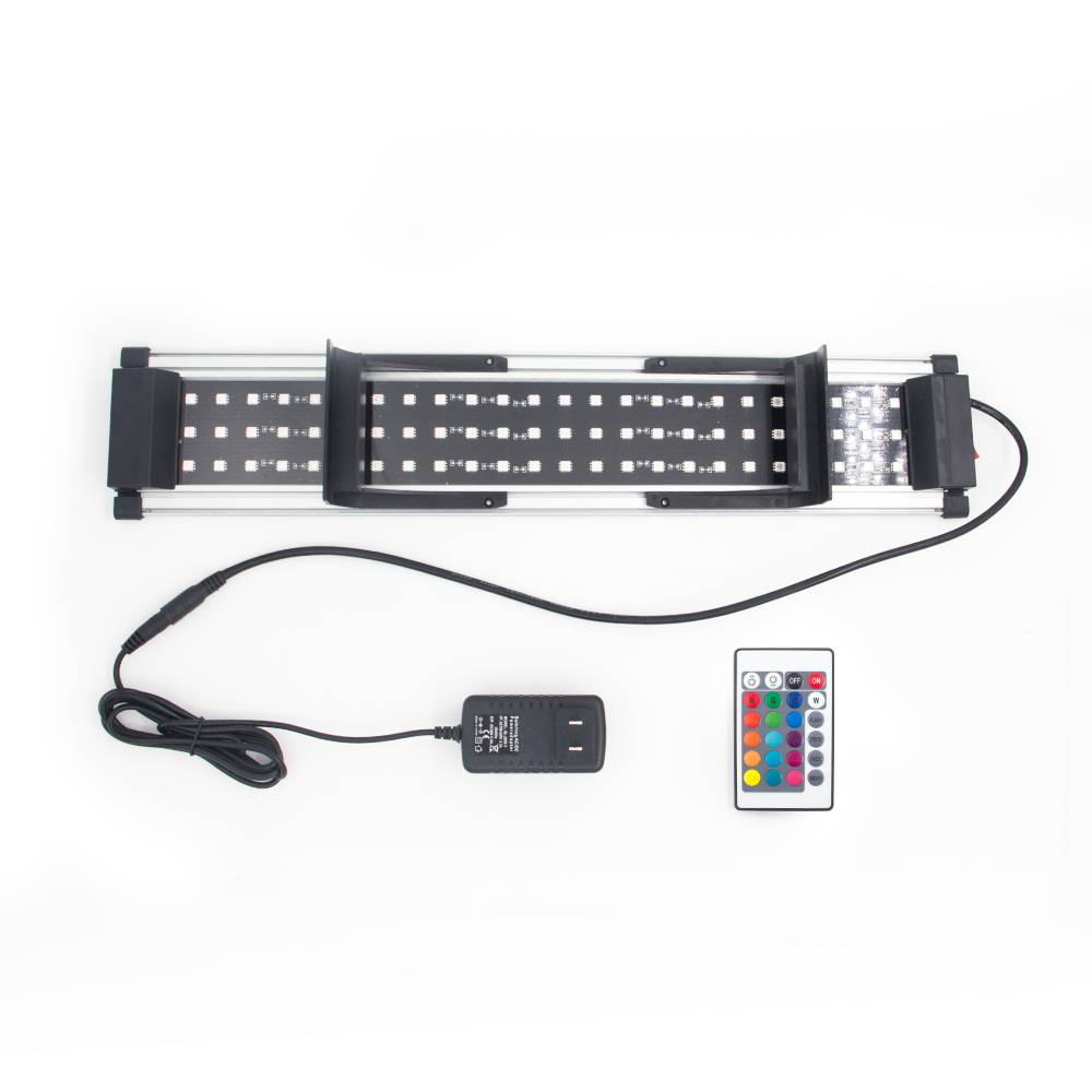 Customized Size Wholesale Aluminum Alloy Bracket Led Aquarium Light Bar Planted RGB 2835 for Coral Reef Marine Fish Tank