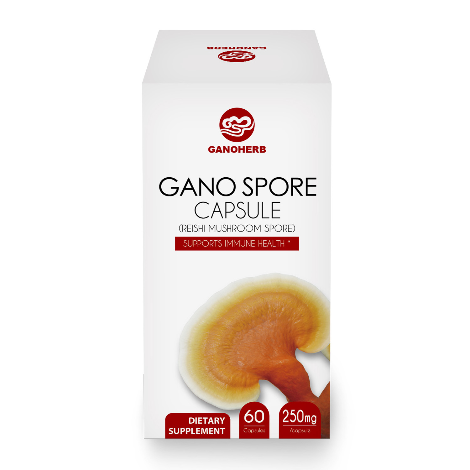 Gano Herb Wholesale Organic Ganoderma Lucidum Capsule For Extract Reishi Mushroom Lingzhi