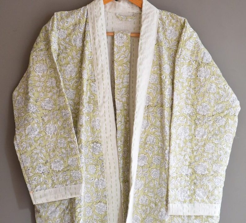 Most Selling Cotton kimono Robes Dressing Gowns Women's Patchwork Robes from Indian Supplier at Wholesale Factory Price Bulk OEM