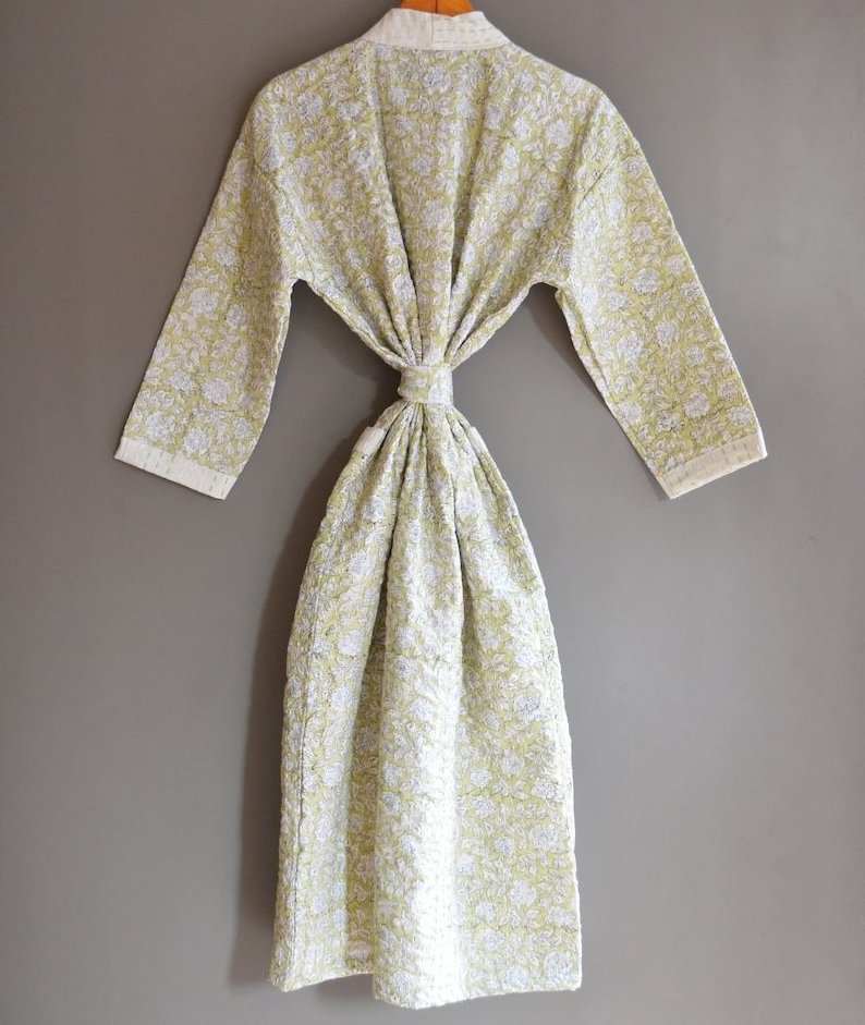 Most Selling Cotton kimono Robes Dressing Gowns Women's Patchwork Robes from Indian Supplier at Wholesale Factory Price Bulk OEM