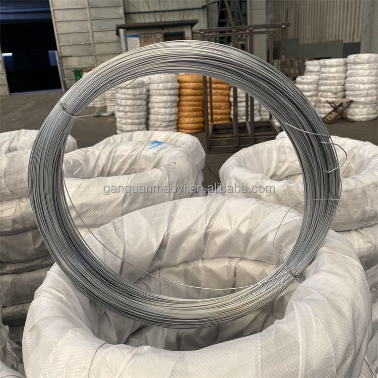 low price galvanised binding wire gi steel wire 9 10 12 14 16 gauge hot dip electro galvanized iron wire