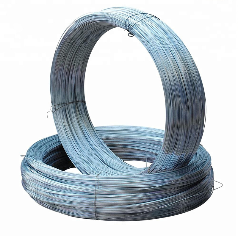 low price galvanised binding wire gi steel wire 9 10 12 14 16 gauge hot dip electro galvanized iron wire