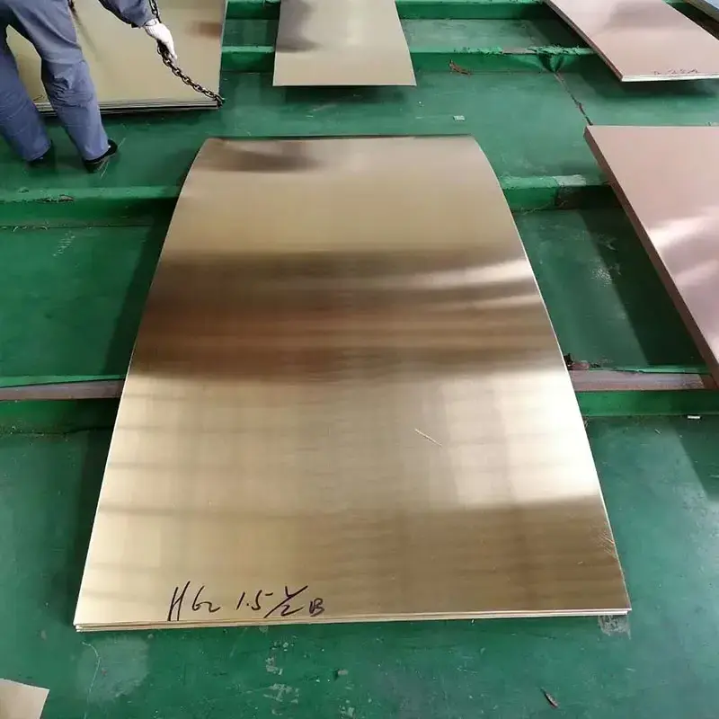 China Factory Competitive Price H62 H63 C27200 Brass Copper Sheet Cuzn37 Copper Plate in Stock Best Price