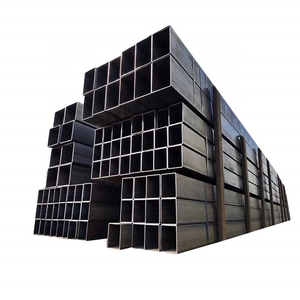 China Black Square Steel Pipe  Square Tube Steel Pipe Hollow Black Square Tube Erw Pipe And Tube