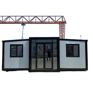 Light steel structure frame prefabricated modular container house  Foldable House Luxury Modular Mobile  Office  Container House