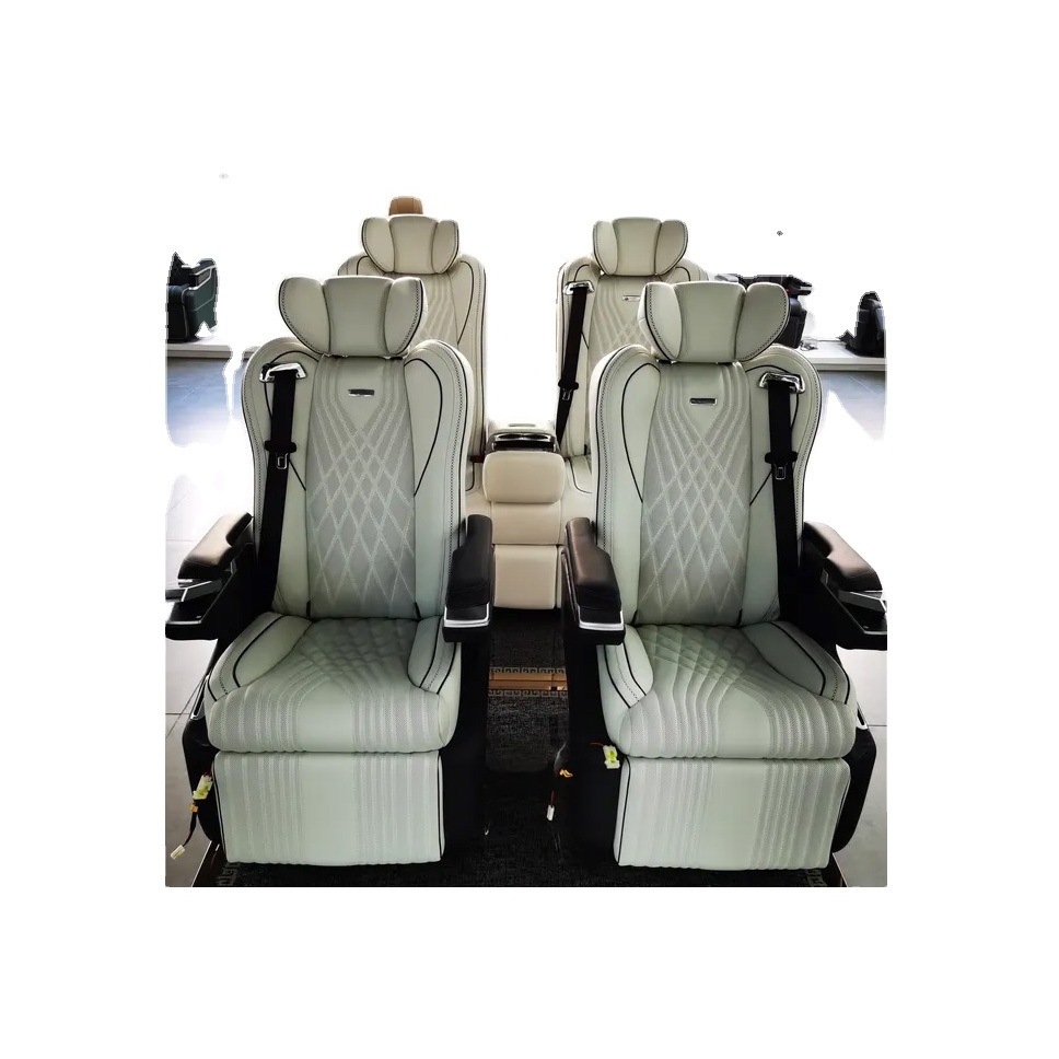 Customized Luxury van interiors Van seat kits for Mercedes Vito,Metris,Alphard,Sprinter Van Captain Chair+ Sofa Bed bench Seat