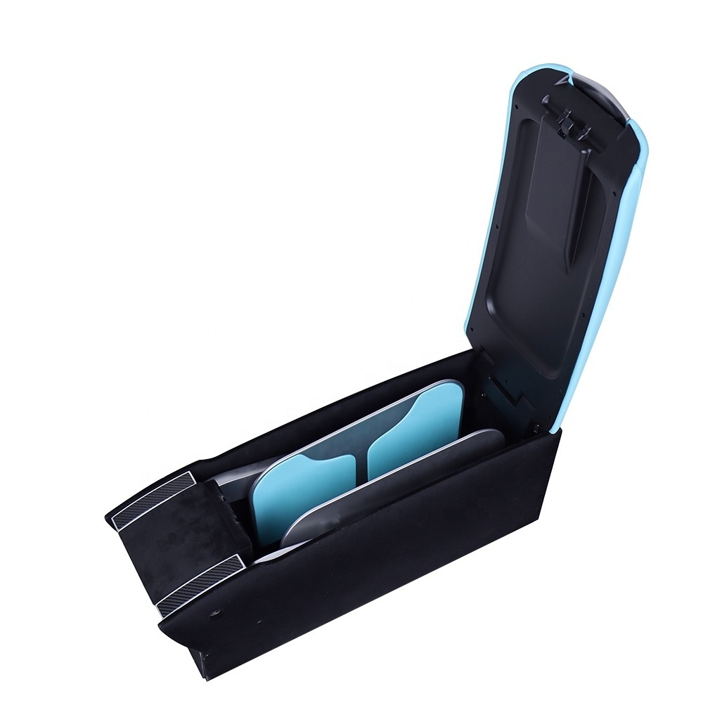 wholesale Auto interior  Accessories  car seat luxury center console box armrest  with hidden table for SUV universal car