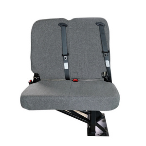 Manual Chairs For Bus Swivel Foldable Seats Camper van Seats Folding Seat For Van With Safety Belt