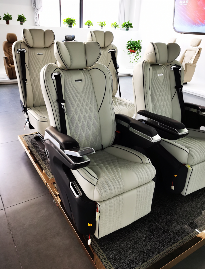 Customized Luxury van interiors Van seat kits for Mercedes Vito,Metris,Alphard,Sprinter Van Captain Chair+ Sofa Bed bench Seat