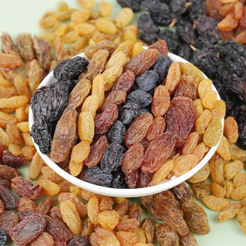 First-class healthy nuts and dried fruits natural eight-color raisin export