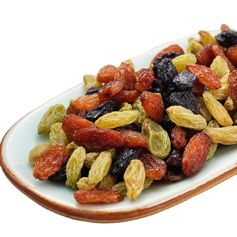 First-class healthy nuts and dried fruits natural eight-color raisin export