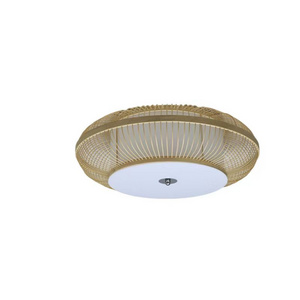 Nordic Bamboo Ceiling Lamp Rattan Ceiling Light Modern E27 Wood Ceiling Lamp decor home Indoor Dining Room