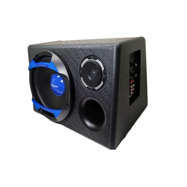 High Performance Car Active Full Audio Sound Speakers Box 10 inch Car Subwoofer