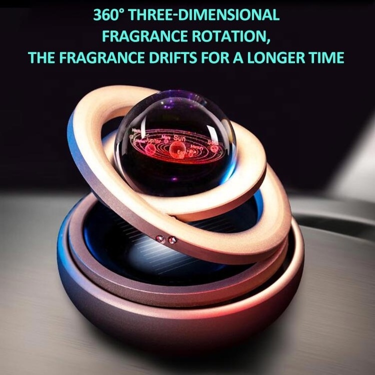 Hot Selling Car Aroma Perfume Aroma Diffuser Luxury Solar Power Car Air Freshener