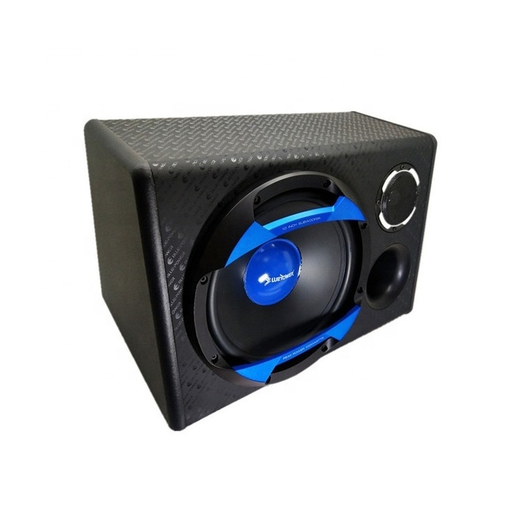 High Performance Car Active Full Audio Sound Speakers Box 10 inch Car Subwoofer