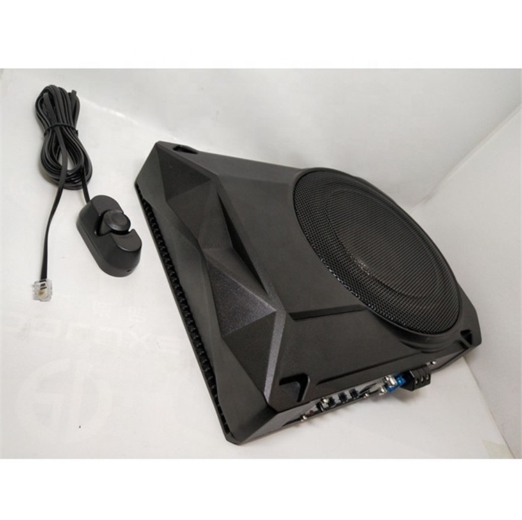 8 10 inch subwoofer under seat super slim car speakers aluminum basket subwoofers 12v 220v