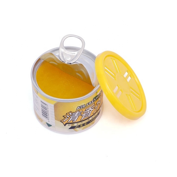 Hot selling solid air freshener round shape gel air freshener long lasting fragrance room air freshener